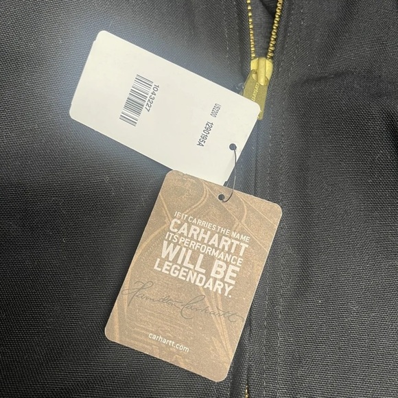 carhartt jacket 2xl tall black Nwt J140-BLK - Picture 10 of 13